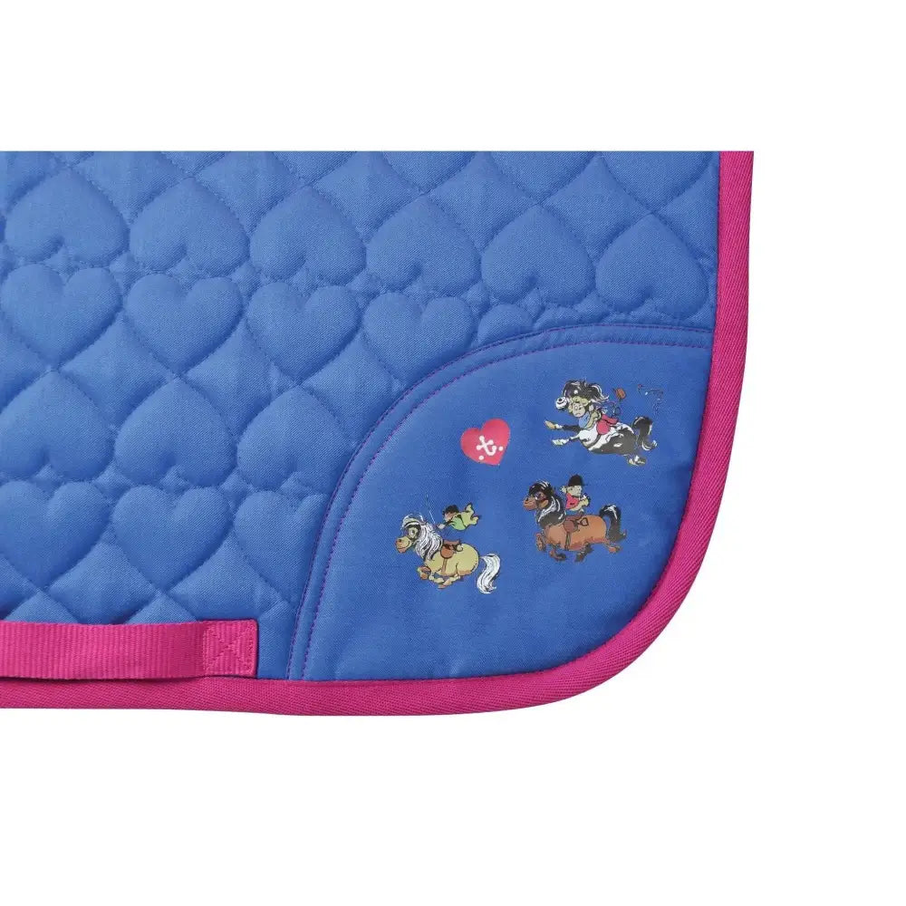 Hy Equestrian Thelwell Collection Race Kids Saddle Pad Small Pony Saddle Pads & Numnahs Barnstaple Equestrian Supplies