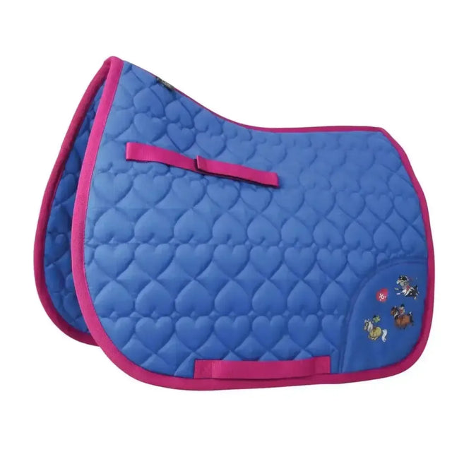 Hy Equestrian Thelwell Collection Race Kids Saddle Pad Small Pony Saddle Pads