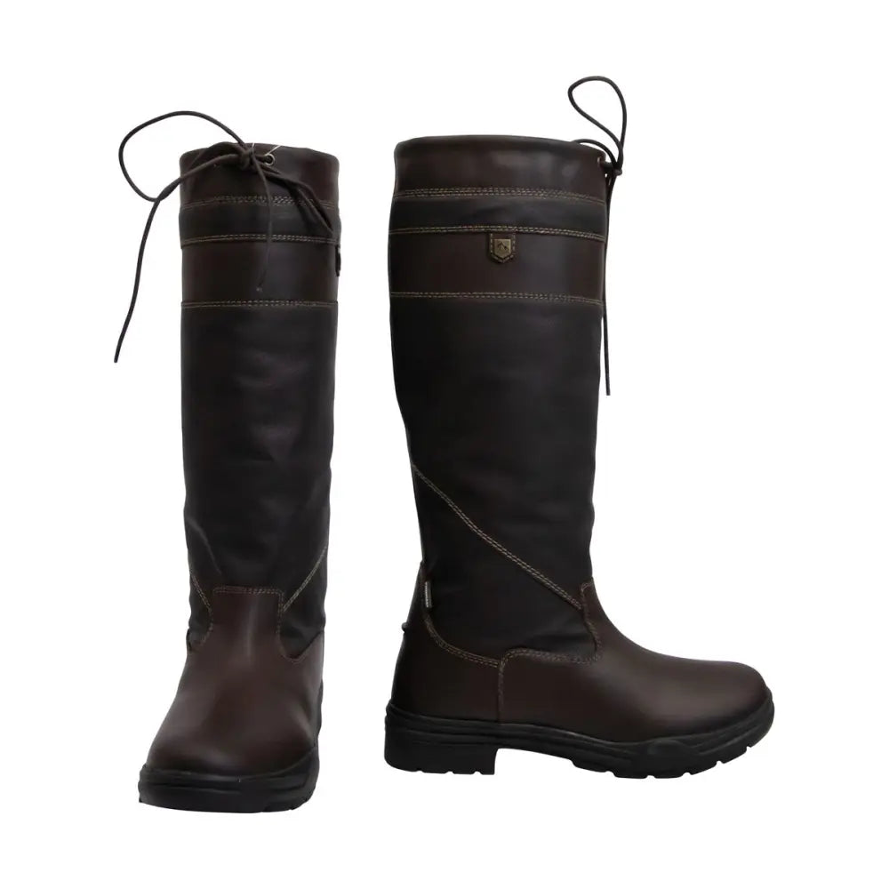 Hy Equestrian Tideswell Country Boot Brown 36 Country Boots Barnstaple Equestrian Supplies