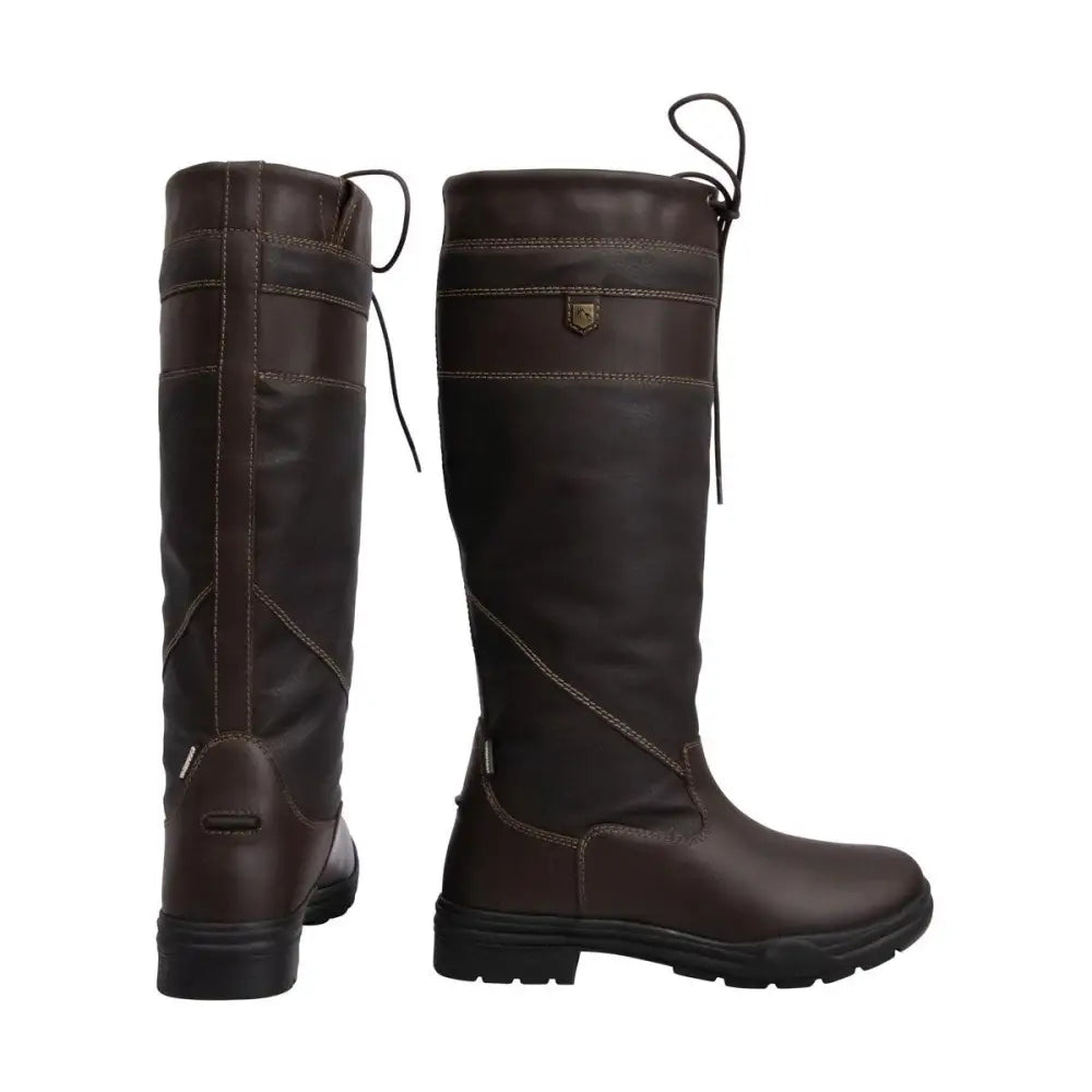 Hy Equestrian Tideswell Country Boot Brown 36 Country Boots Barnstaple Equestrian Supplies