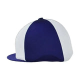 Hy Equestrian Two Tone Hat Cover Navy/Bottlegreen One Size Hat Silks