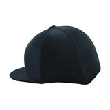 Hy Equestrian Velour Soft Velvet Hat Cover Black One Size Hat Silks Barnstaple Equestrian Supplies