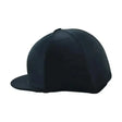 Hy Equestrian Velour Soft Velvet Hat Cover Black One Size Hat Silks