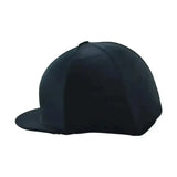 Hy Equestrian Velour Soft Velvet Hat Cover Black One Size Hat Silks