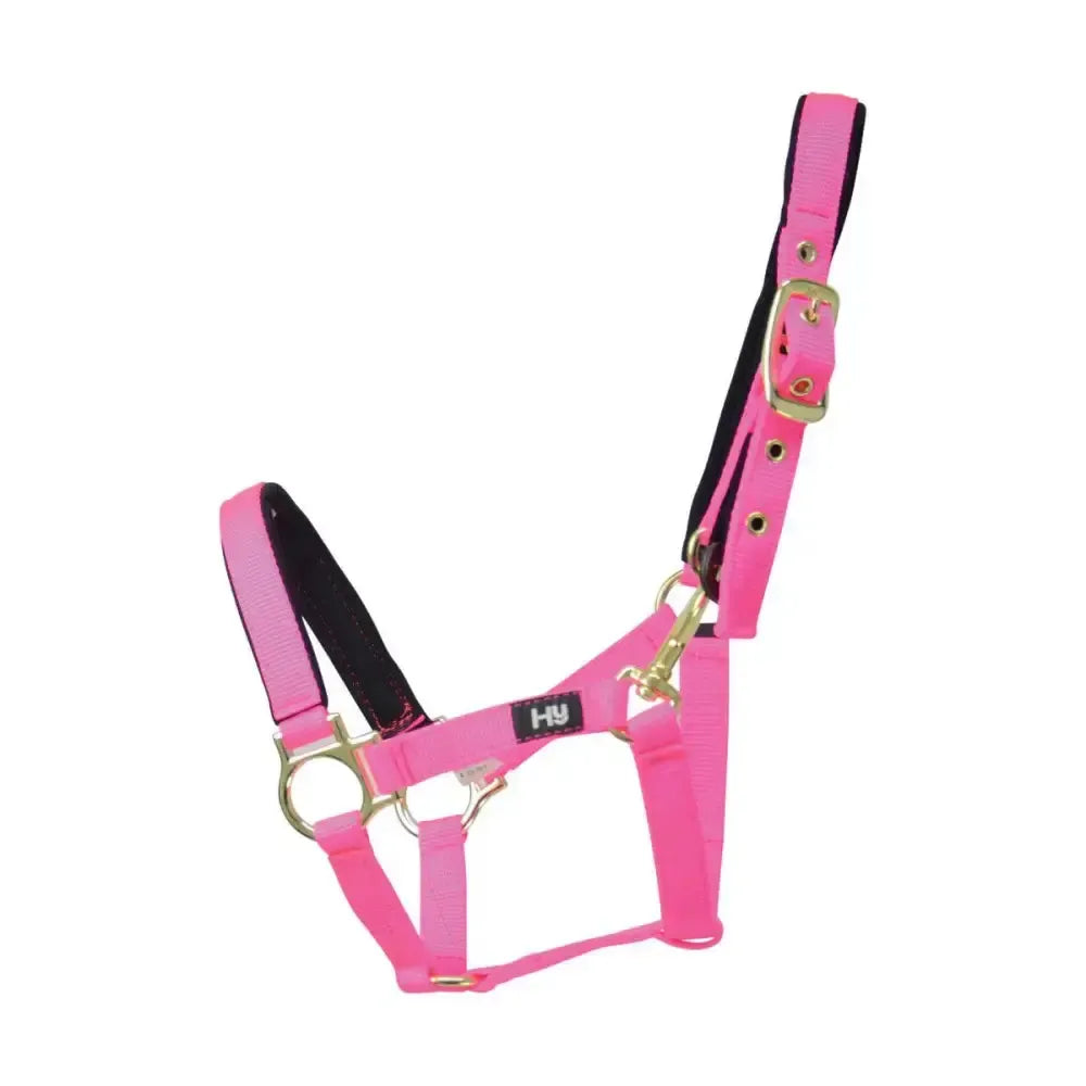 Hy Fieldsafe Headcollar Small Pony & Foal Pink Headcollars