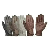 Hy Leather Childs Riding Gloves White X Small Riding Gloves