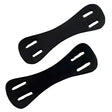 Black elastic waistband extender with three slots for leather flashconverter bridle cavesson nose band attachment