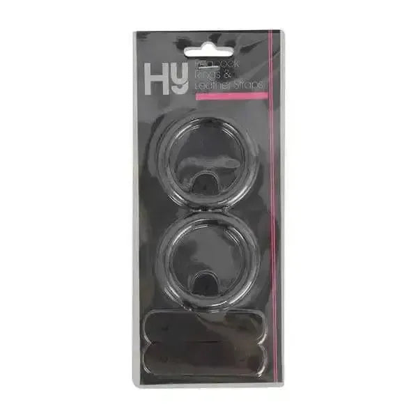 Hy Peacock Rubber Rings & Leather Straps For Stirrups Peacock Leathers