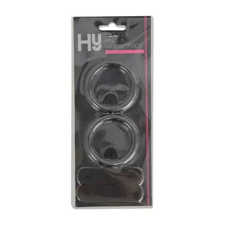 Hy Peacock Rubber Rings & Leather Straps For Stirrups HY Equestrian Stirrups Barnstaple Equestrian Supplies