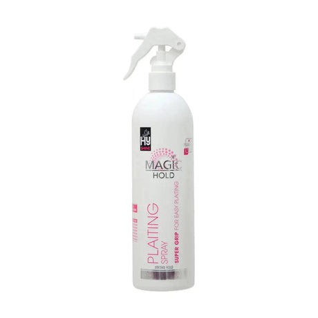 Hy SHINE Magic Hold Plaiting Spray 500ml HY Equestrian Shampoos & Conditioners Barnstaple Equestrian Supplies