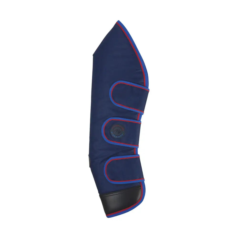 Hy Signature Travel Boots Navy/Red/Blue Cob Horse Travel Boots