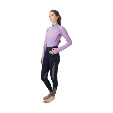 Hy Sport Active Base Layer Blooming Lilac Large Base Layers Barnstaple Equestrian Supplies