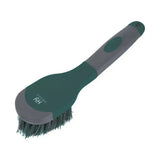 Green and gray h2o hy sport active bucket brush with dense dark bristles soft touch multi-purpose brush