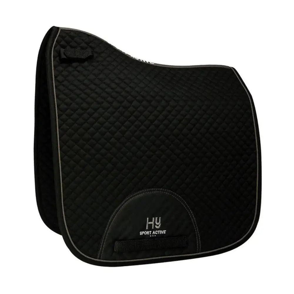 Hy Sport Active Dressage Saddle Pad Black Pony/Cob Saddle Pads Barnstaple Equestrian Supplies