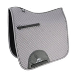 Hy Sport Active Dressage Saddle Pad Pencil Point Grey Cob/Full Saddle Pads Barnstaple Equestrian Supplies