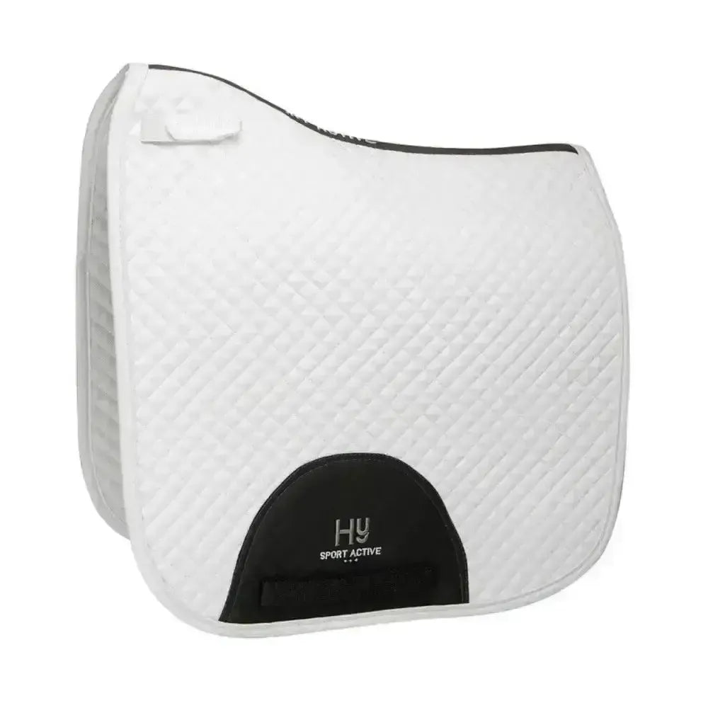Hy Sport Active Dressage Saddle Pad White Pony/Cob Dressage Saddle Pads