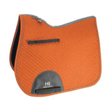 Hy Sport Active GP Saddle Pad Terracotta Orange Full Saddle Pads
