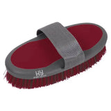 Hy Sport Active Groom Body Brush Vivid Merlot Body Brushes Barnstaple Equestrian Supplies