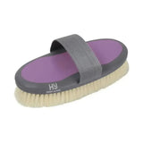 Hy Sport Active Groom Goat Hair Body Brush Blooming Lilac Body Brushes