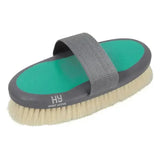 Hy Sport Active Groom Goat Hair Body Brush Spearmint Green Body Brushes