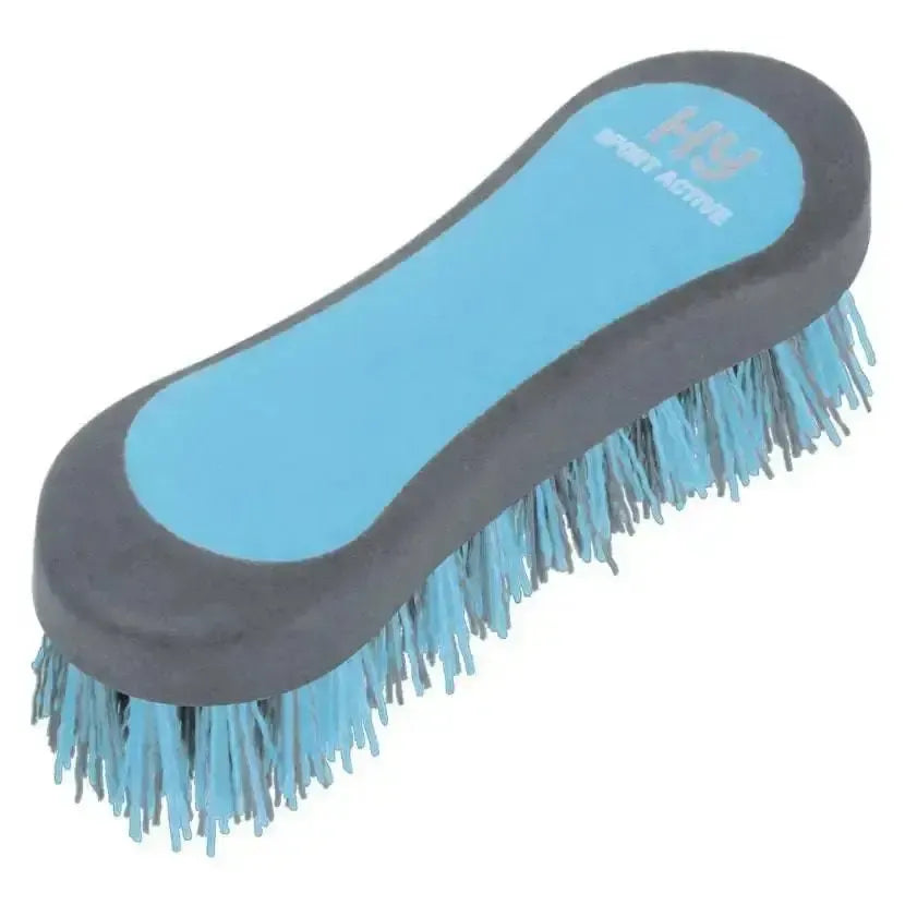 Hy Sport Active Groom Hoof Brush Sky Blue Hoof Brush