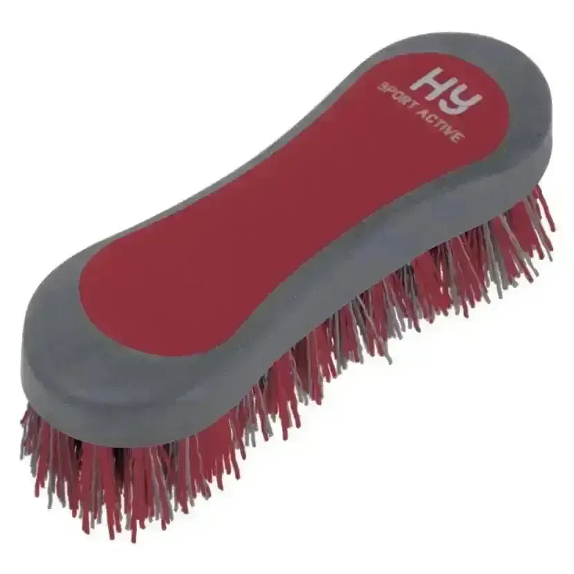 Hy Sport Active Groom Hoof Brush Vivid merlot Hoof Brush