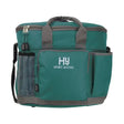 Teal and gray hy sport active grooming bag with mesh side pockets and top handle keeps grooming essentials neat and smart