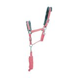 Hy Sport Active Head Collar & Lead Rope Coral Rose Pony Headcollar & Lead Rope Barnstaple Equestrian Supplies