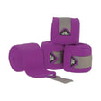 Purple hy sport active luxury bandages with gray elastic band and black logo made for sport active luxury use