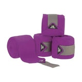 Purple hy sport active luxury bandages with gray elastic band and black logo designed for sport active luxury use