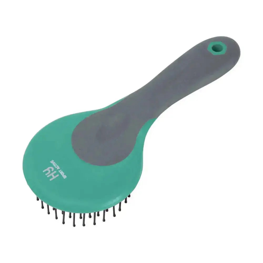 HY Sport Active Mane and Tail Brush Spearmint Green Mane & Tail Brushes Barnstaple Equestrian Supplies