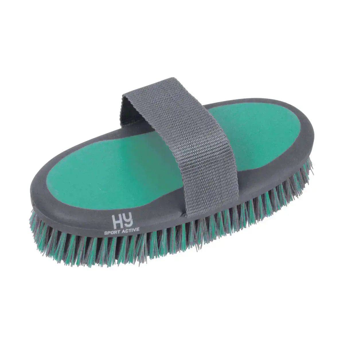 Hy Sport Active Sponge Brush Spearmint Green HY Equestrian Brushes & Combs Barnstaple Equestrian Supplies