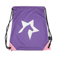 Hy Zeddy Drawstring Bag Floral Lavender/Pink Powder Blush Kit Bags