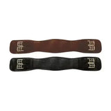 HyCOMFORT Waffle Dressage Girth - Elasticated Both Ends Black 16" / 40Cm Girths