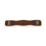 HyCOMFORT Waffle Dressage Girth - Elasticated Both Ends Havana 18" / 46cm Dressage Girths