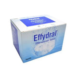 Blue and white cardboard box of hydroforce tablets highly soluble effervescent oral rehydration solution