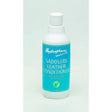 A white plastic bottle with teal label and cap of hydrophane saddlers leather conditioner 500ml liquid neatsfoot oil