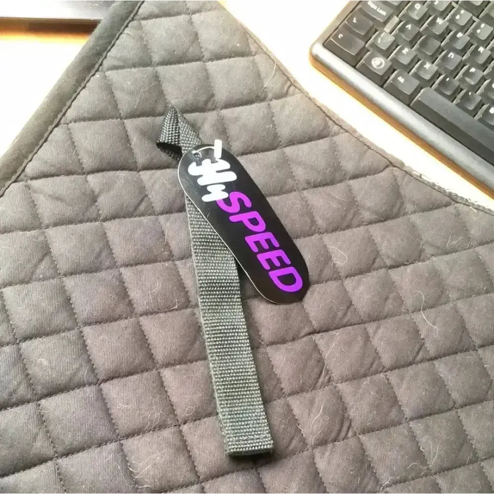 HYSpeed Dressage Cloth Black Pony Saddle Pads