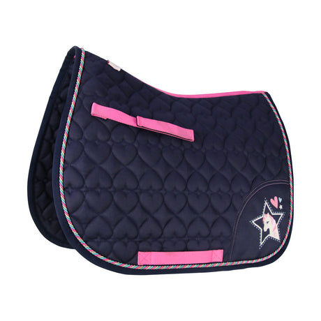 I Love My Pony Collection Saddle Pad by Little Rider - Barnstaple Equestrian Supplies