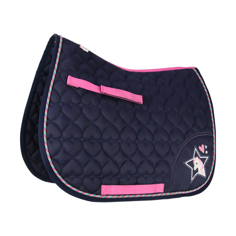 I Love My Pony Collection Saddle Pad by Little Rider Saddle Pads Barnstaple Equestrian Supplies