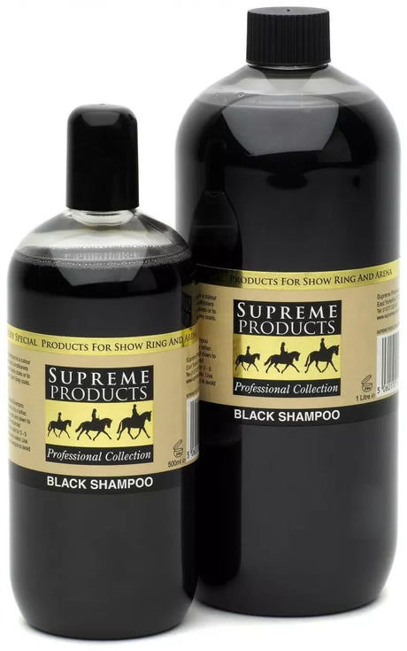 Supreme Products Black Shampoo Horse Shampoos Barnstaple Equestrian Supplies