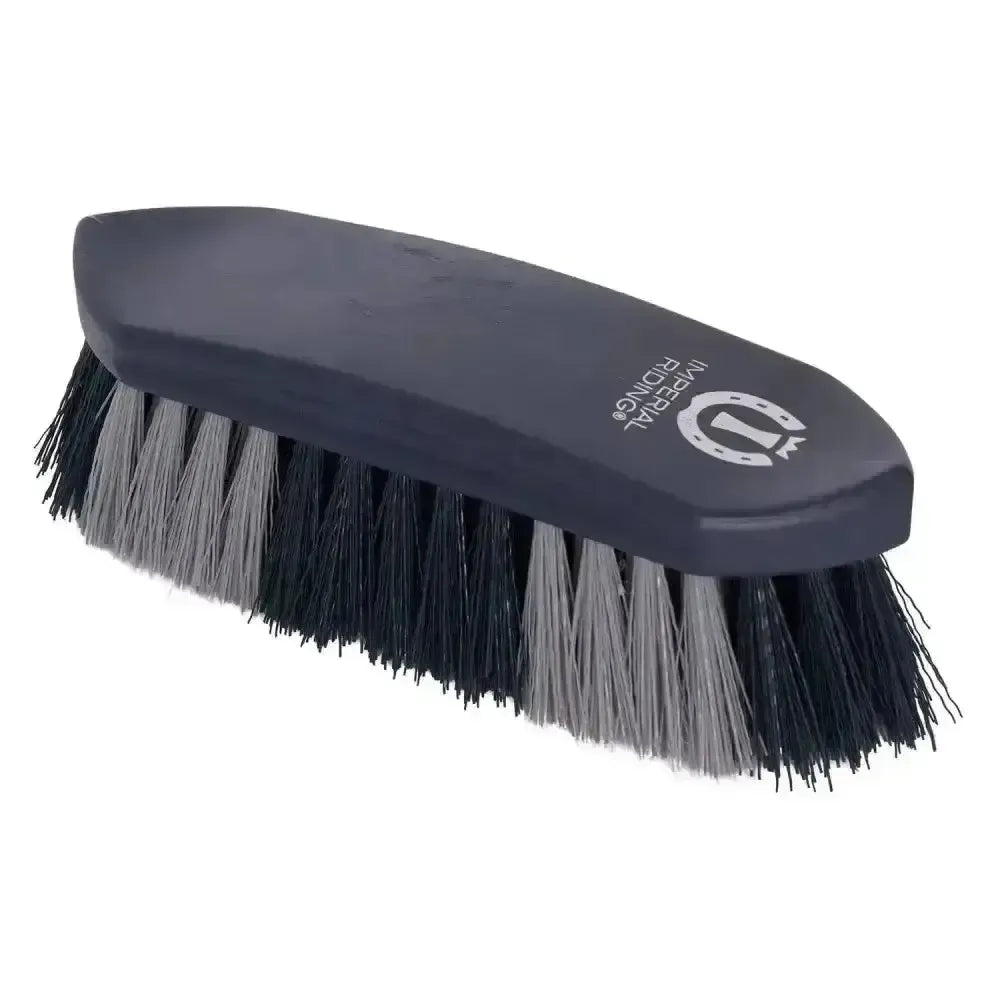 Imperial Riding Dandy Brush Hard Two-Tone Blue/Navy/Silver Dandy Brushes