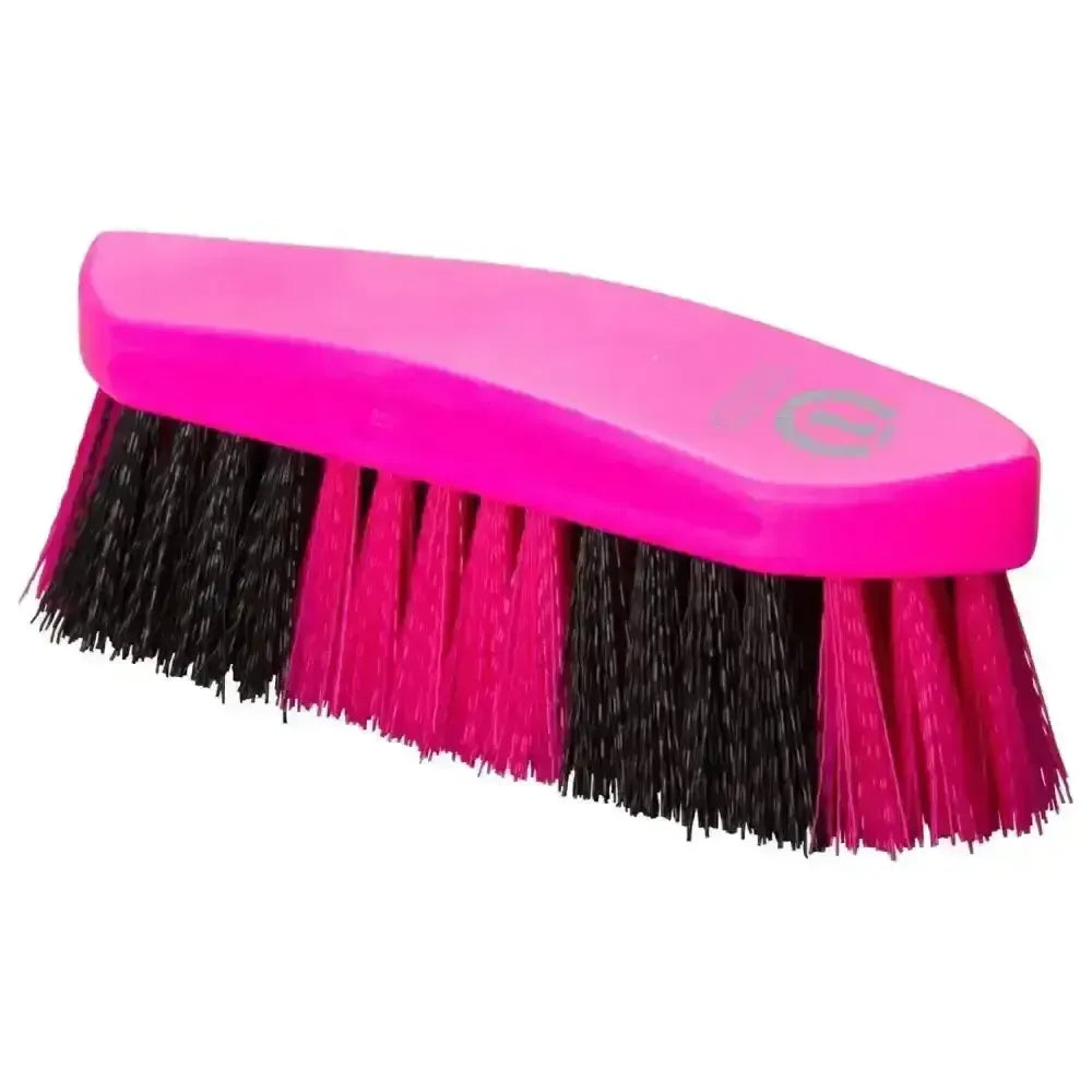 Imperial Riding Dandy Brush Hard Two-Tone Neon Pink Dandy Brushes