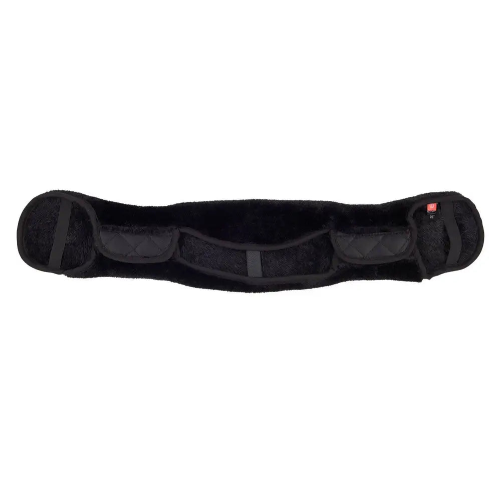 Imperial Riding Girth Cover Fur Star Black 55 Cm Black Girth Covers Barnstaple Equestrian Supplies