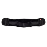Black fleece-lined imperial riding girth cover fur star black with adjustable straps and padded contours for comfort