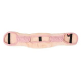 Imperial riding girth cover fur star classy pink fleece horse blanket with black elastic straps and multiple pockets