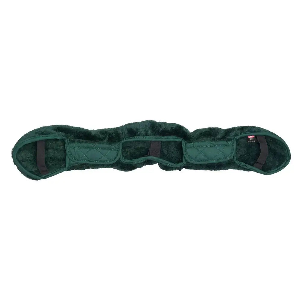 Imperial Riding Girth Cover Fur Star Forest Green 55 Cm Forest Green Girth Covers Barnstaple Equestrian Supplies