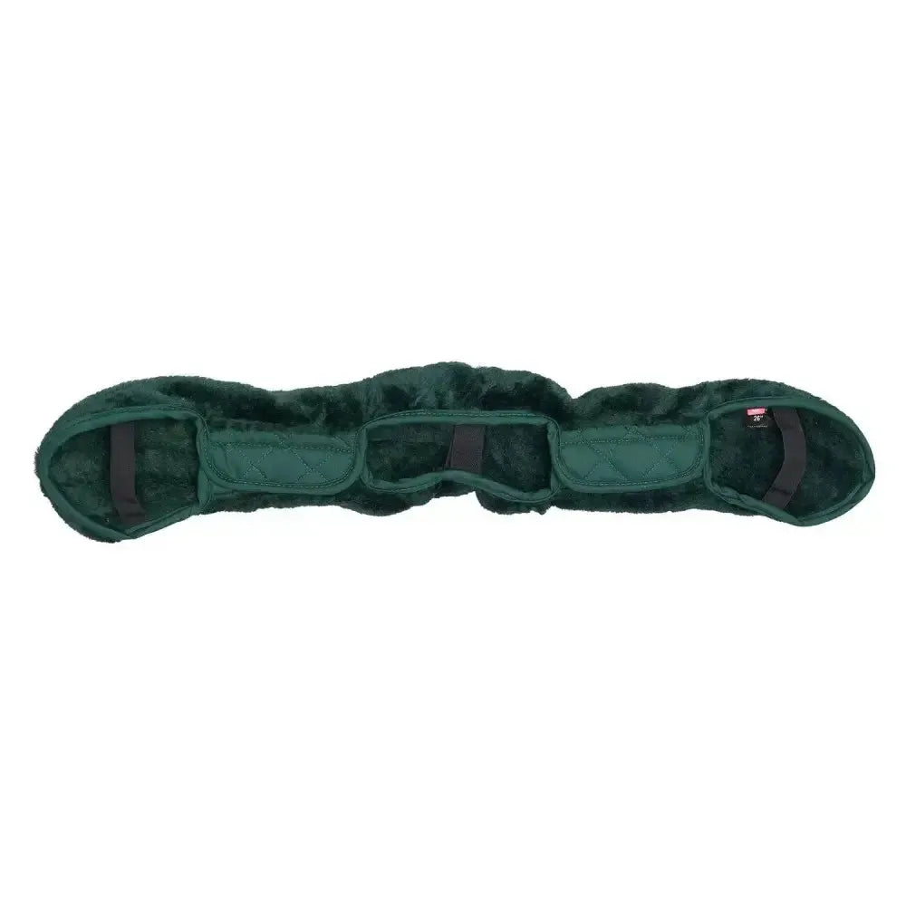 Imperial Riding Girth Cover Fur Star Forest Green 55 Cm Forest Green Girth Covers