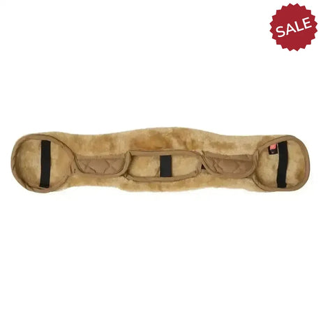 Imperial Riding Girth Cover Fur Star Taupe 55 cm Taupe Girth Covers