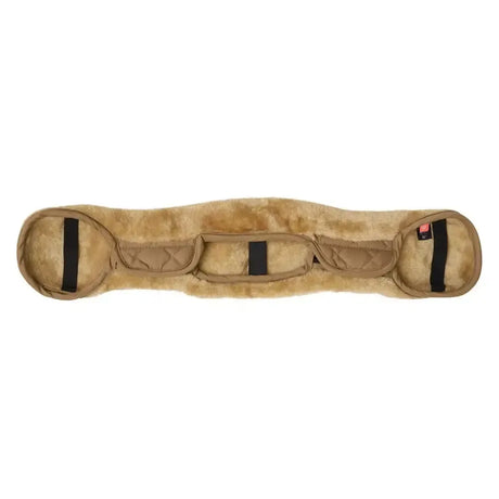 Imperial Riding Girth Cover Fur Star Taupe 55 Cm Taupe Girth Covers